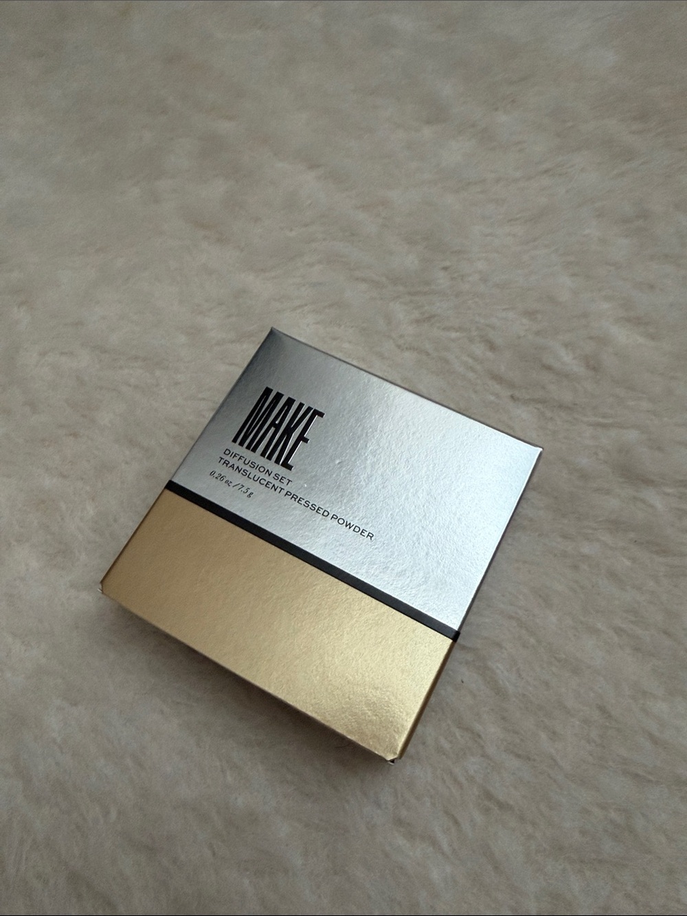 MAKE Beauty Diffusion Set Pressed Powder in Translucent Fair